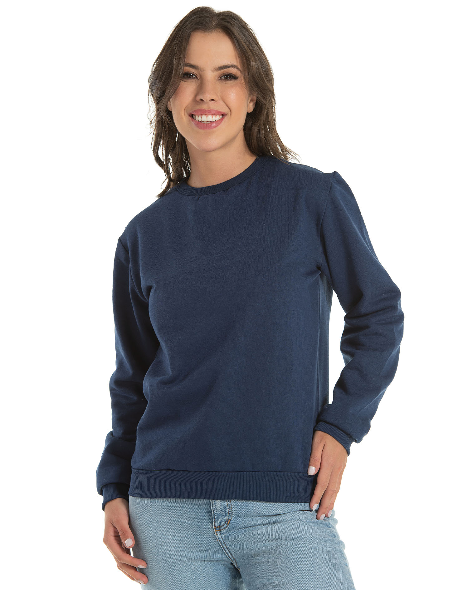 Blusão feminino marinho